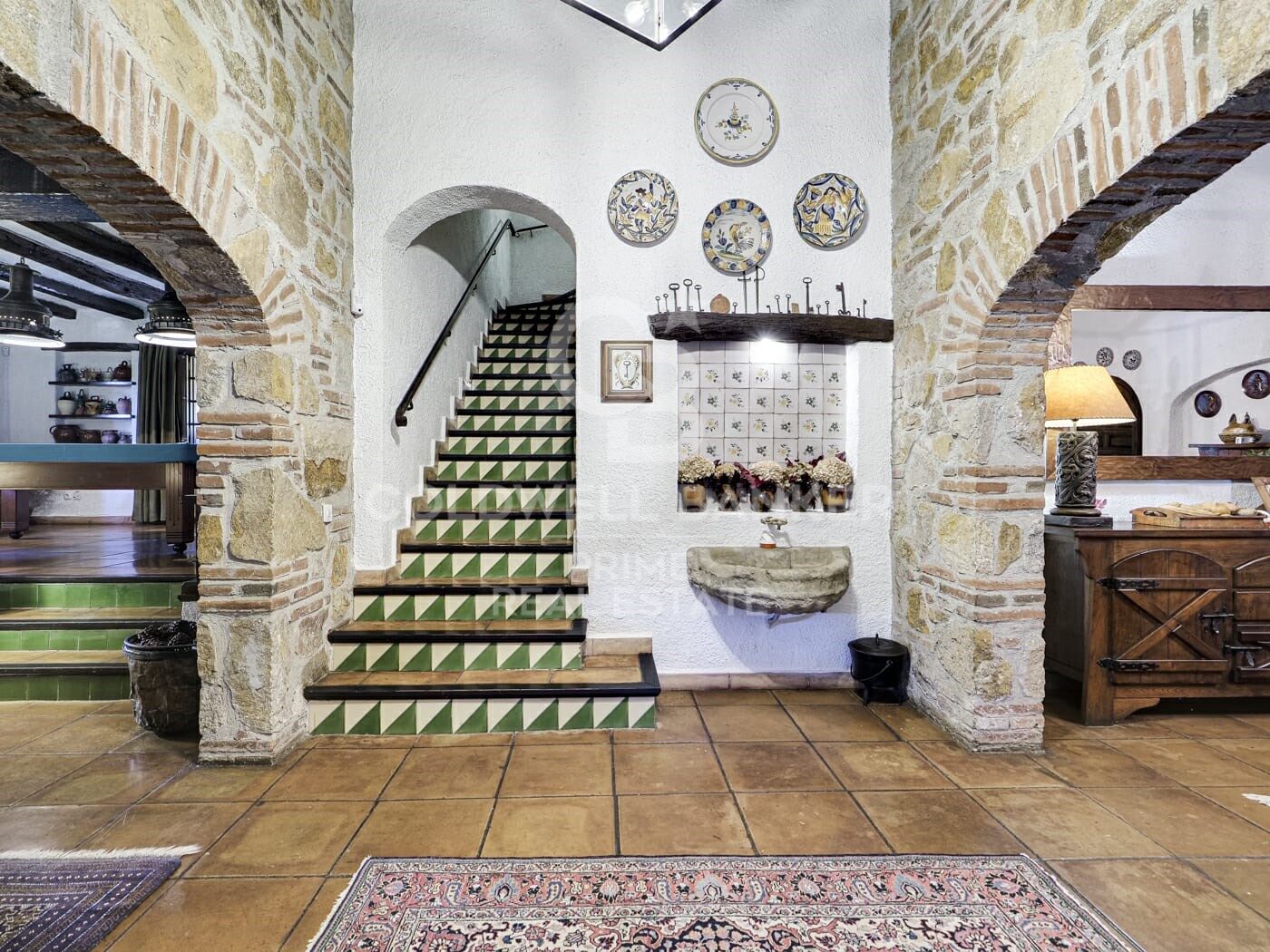 Finca rústica con piscina junto al PGA Catalunya