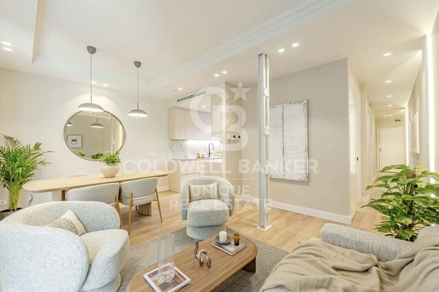 Piso exterior reformado en Lista, Madrid