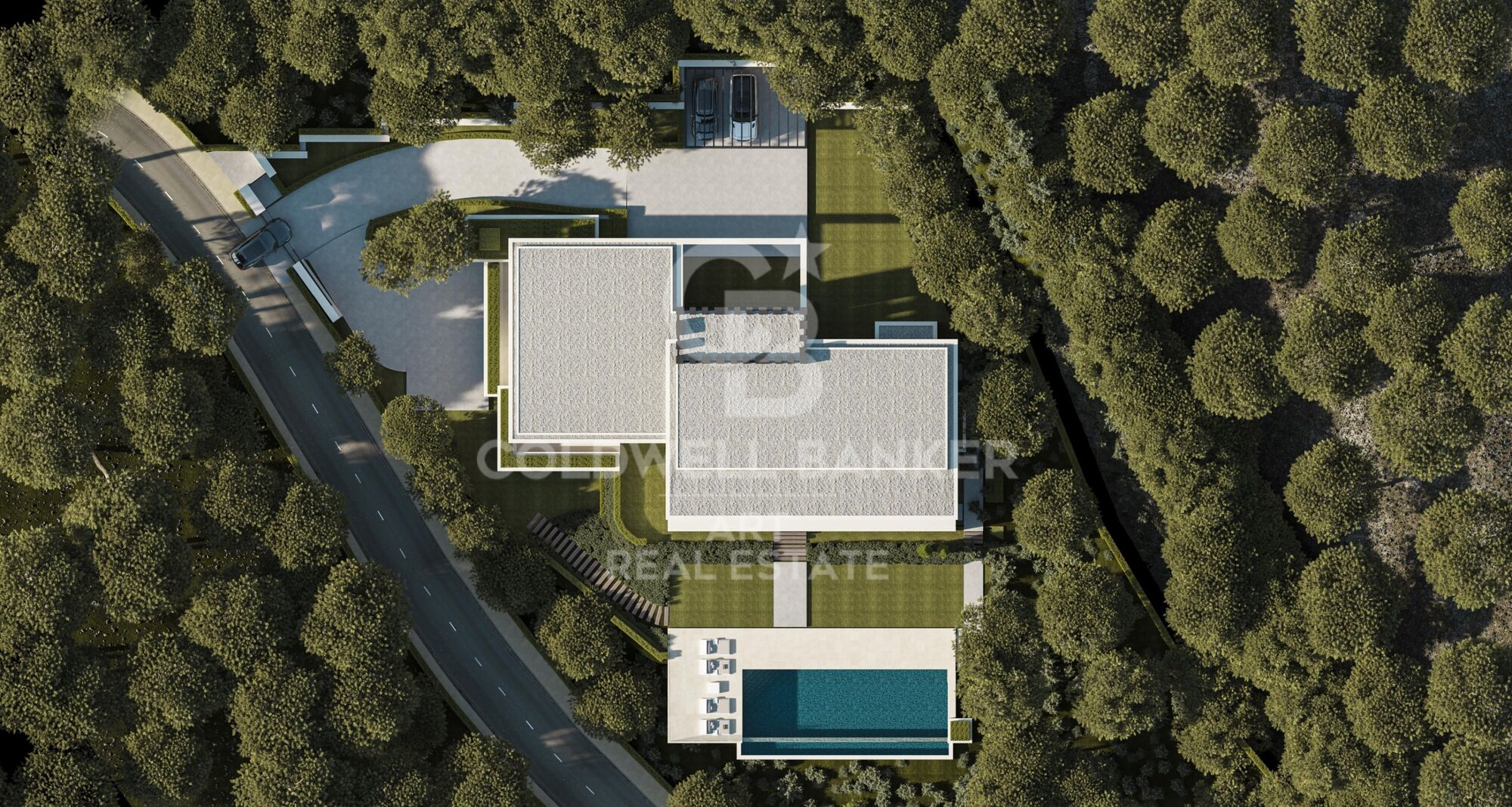 Atemberaubende Designervilla in El Madroñal