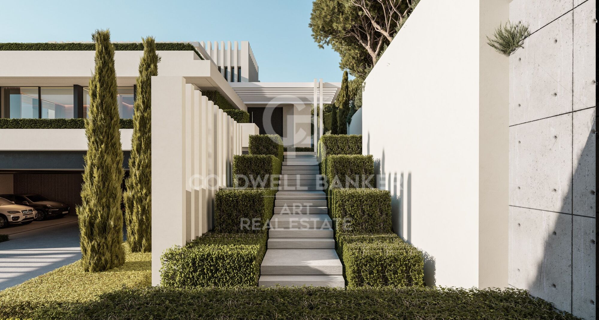 Exclusive designer villa facing the Mediterranean Sea in El Madroñal