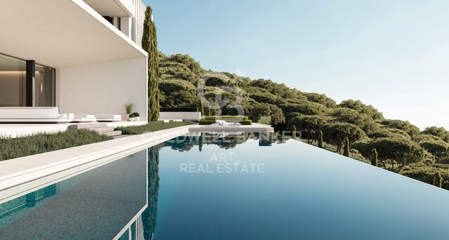 Villa design exclusive orientée vers la mer Méditerranée à El Madroñal