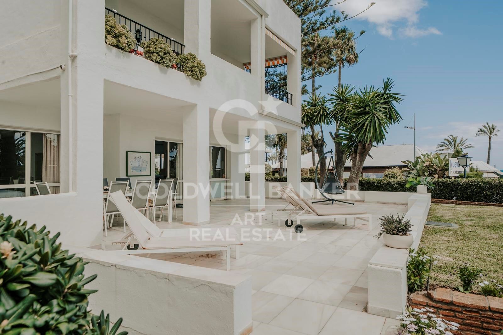 Beachfront Corner Apartment with High Investment Potential in San Pedro Playa