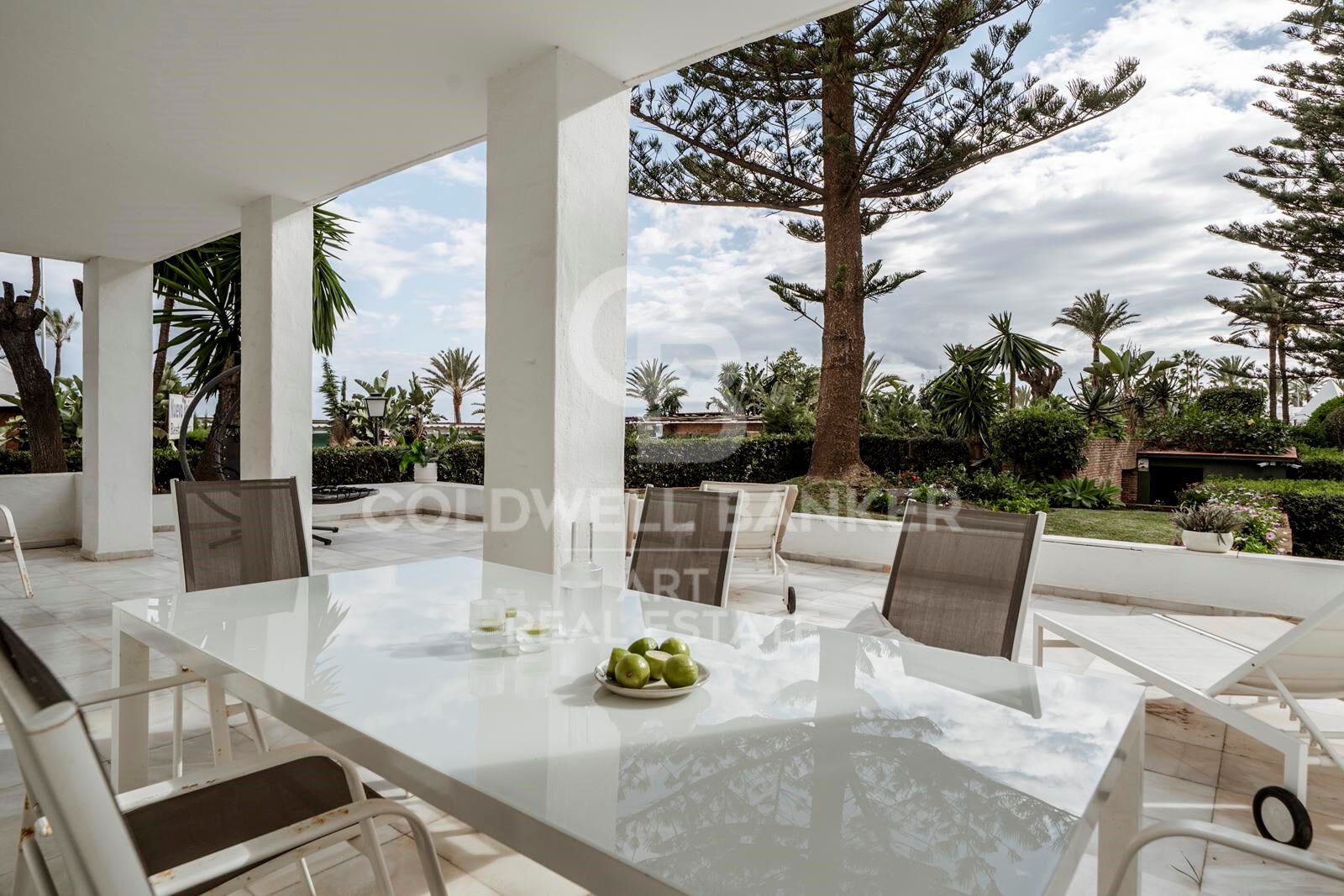 Beachfront Corner Apartment with High Investment Potential in San Pedro Playa