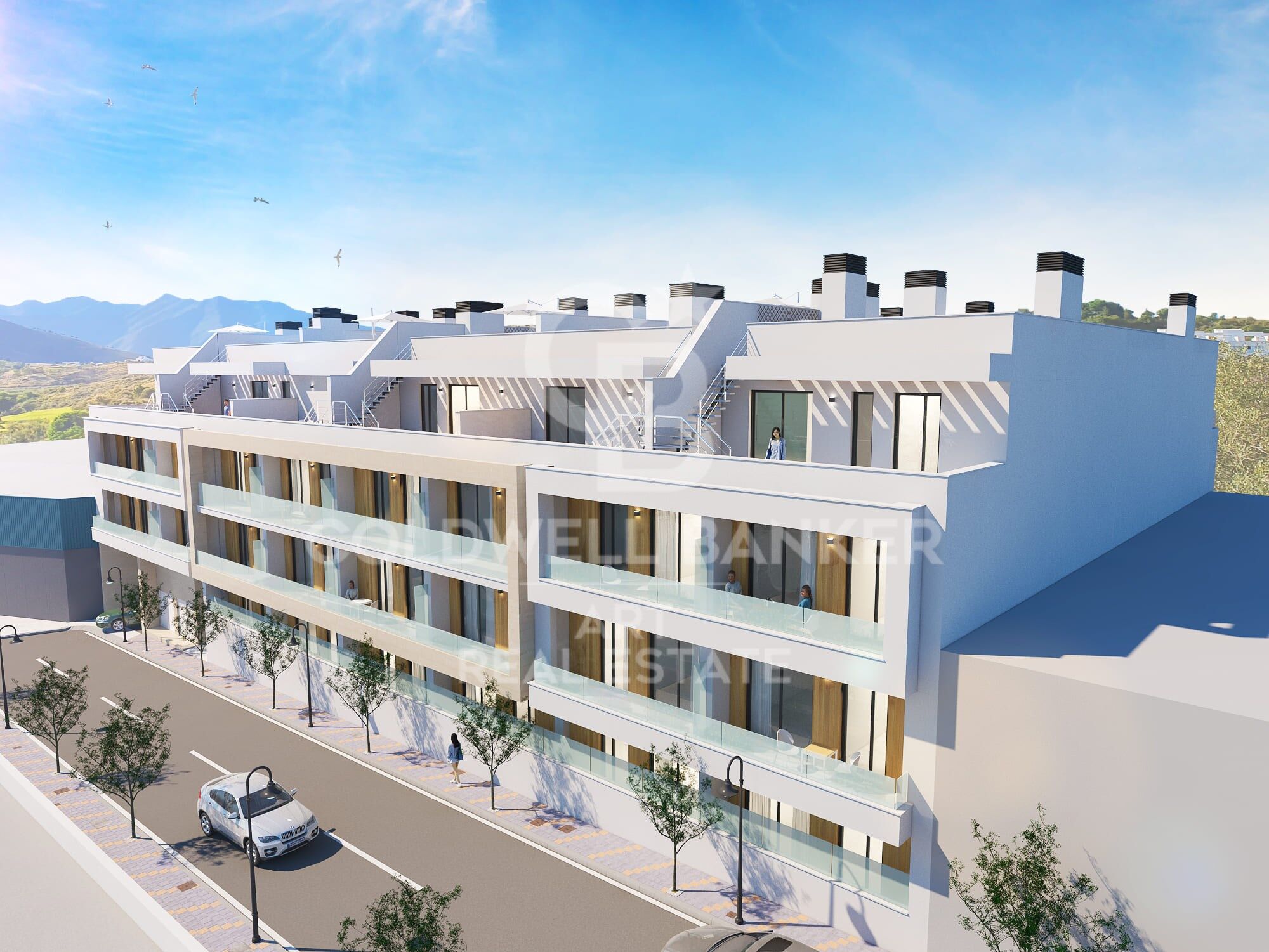 Spectaculaire penthouse avec vue à Mijas