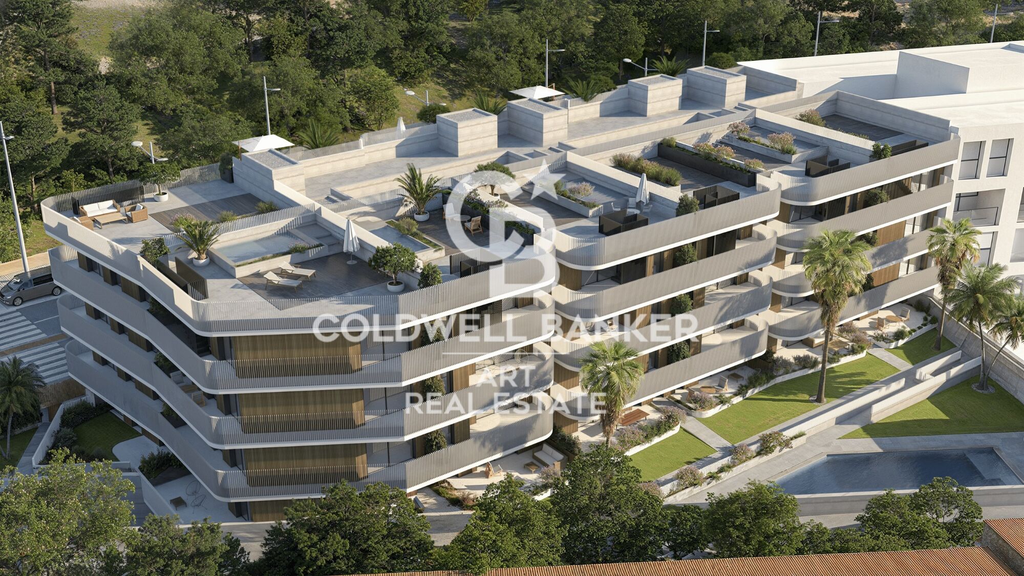 Nuevos apartamentos con vistas exclusivas a Sierra Bermeja y al mar mediterráneo en Estepona