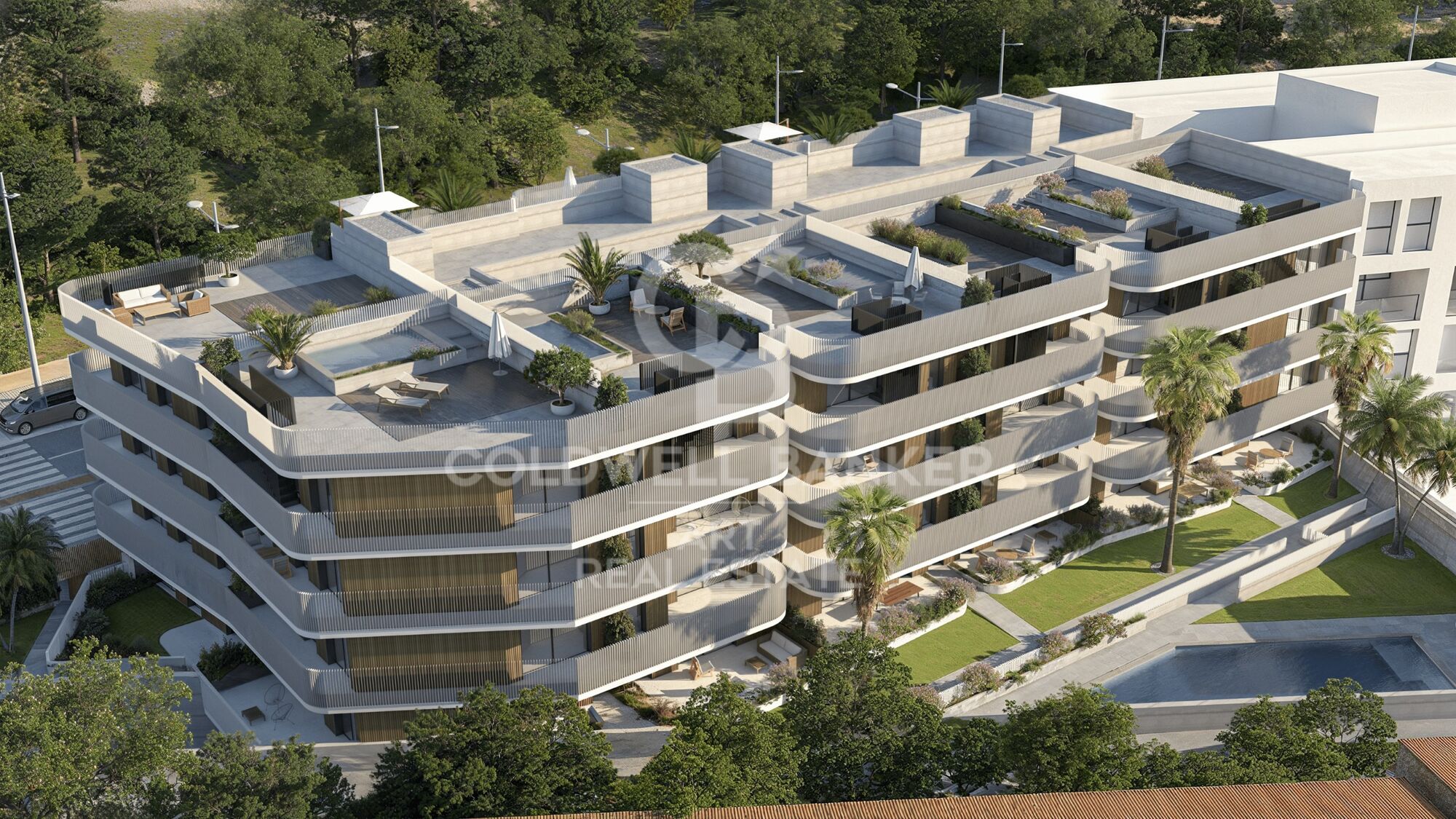 Nuevos apartamentos con vistas exclusivas a Sierra Bermeja y al mar mediterráneo en Estepona