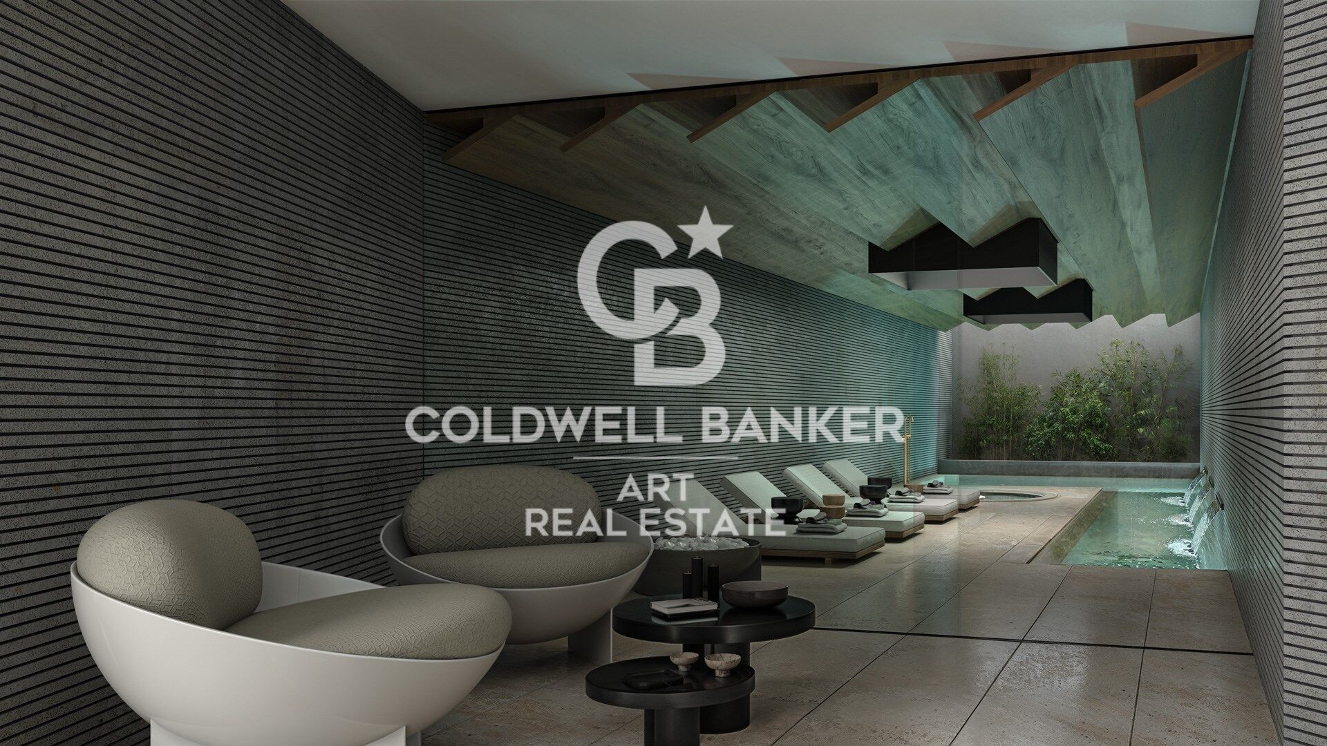 Logements design avec vue panoramique sur la mer à Estepona