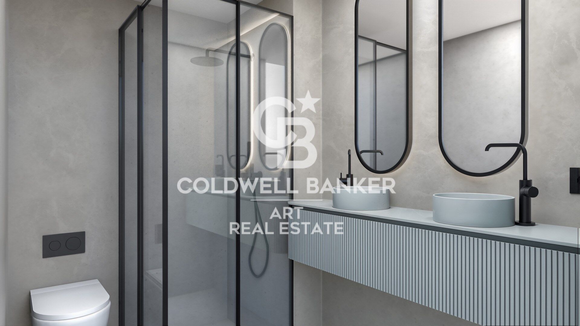 Logements design avec vue panoramique sur la mer à Estepona