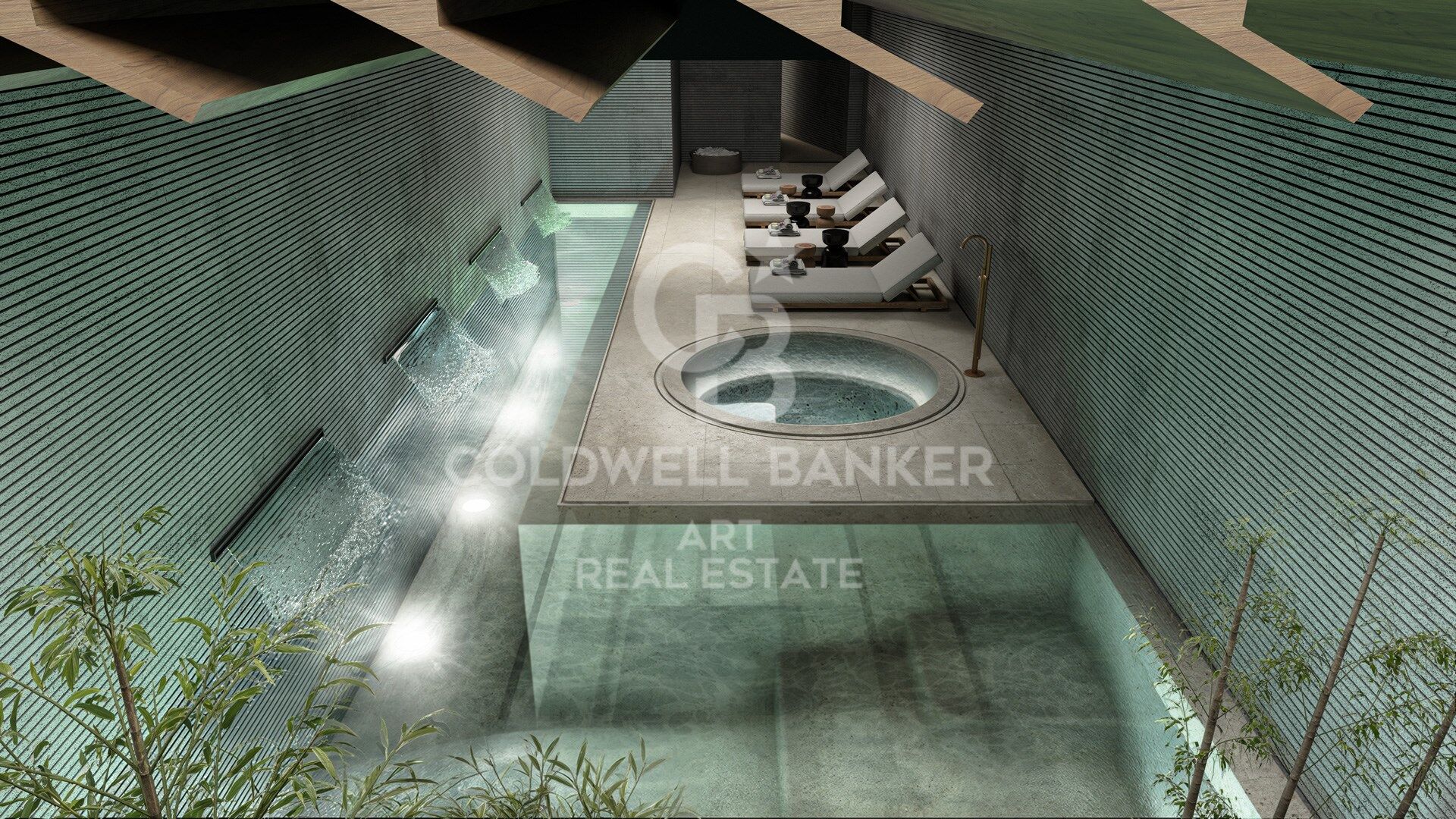 Logements design avec vue panoramique sur la mer à Estepona