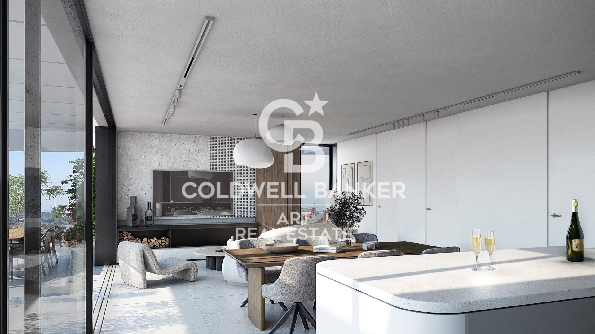 Designer homes with panoramic sea views in Estepona