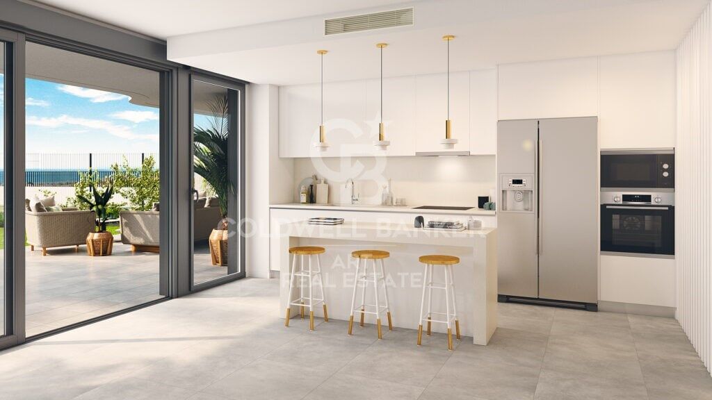 Increíble apartamento de nueva construcción en primera línea de playa en Torremolinos