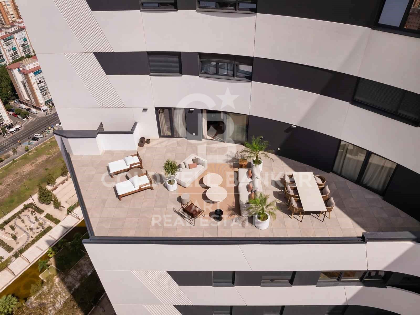 Apartamentos de 2 a 4 dormitorios de lujo en Málaga
