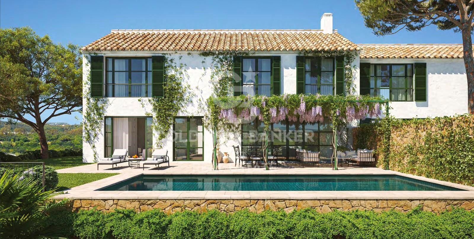 Three-bedroom Andalusian villas in Finca Cortesín, Casares