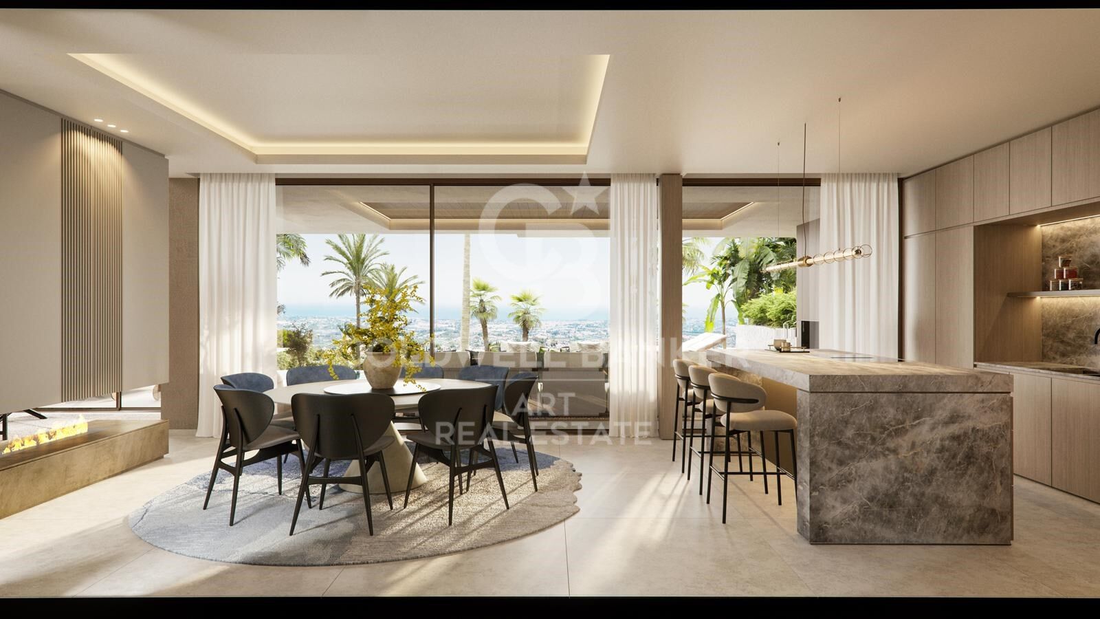 Luxury villas with 5 and 6 bedrooms in Nueva Andalucía, Marbella