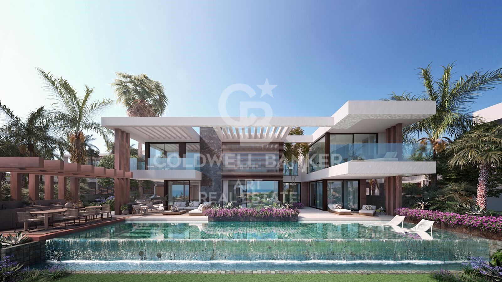 Luxury villas with 5 and 6 bedrooms in Nueva Andalucía, Marbella