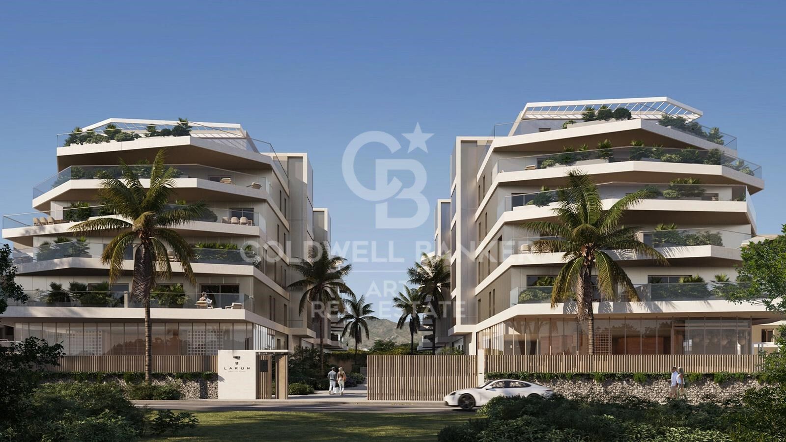 Apartamentos de 1, 2, 3 , 4 y 5 dormitorios en Las Lagunas, Mijas