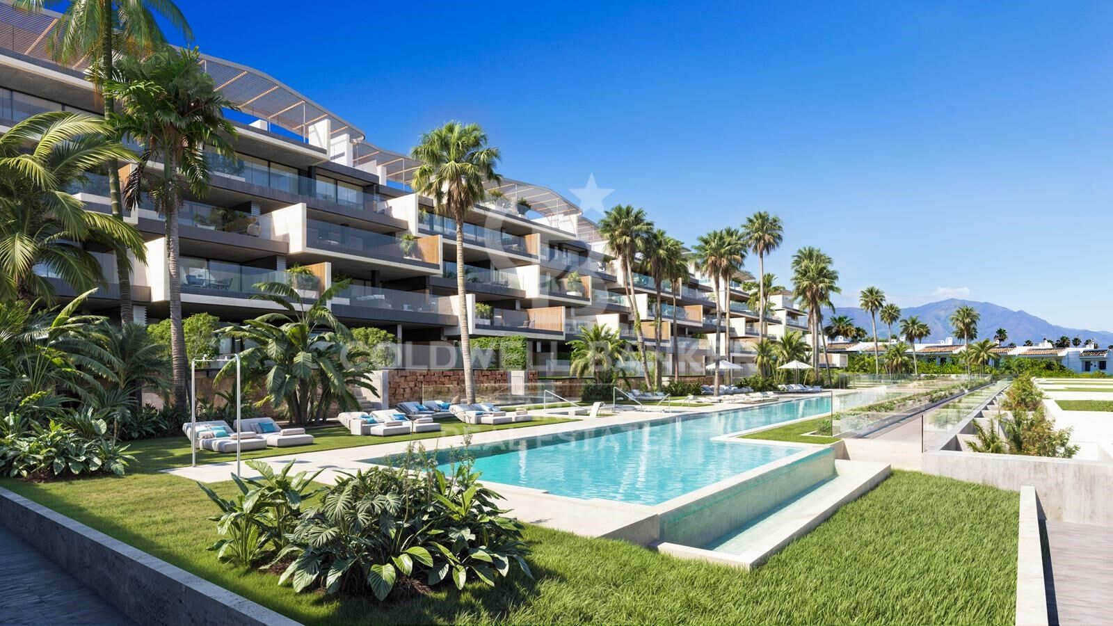 Apartamentos de lujo con vistas al mar en Estepona