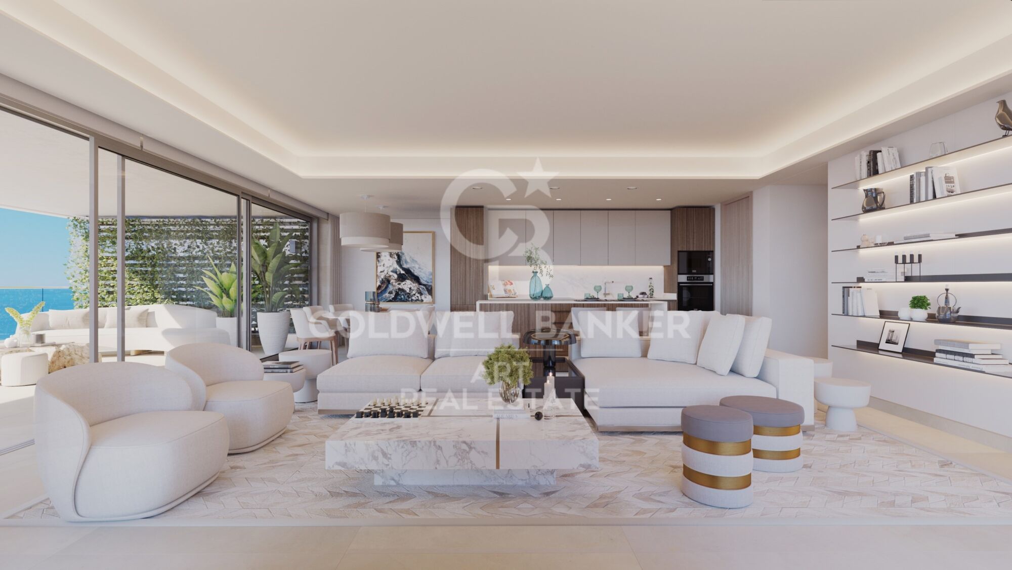 Apartamentos de lujo con vistas al mar en Málaga