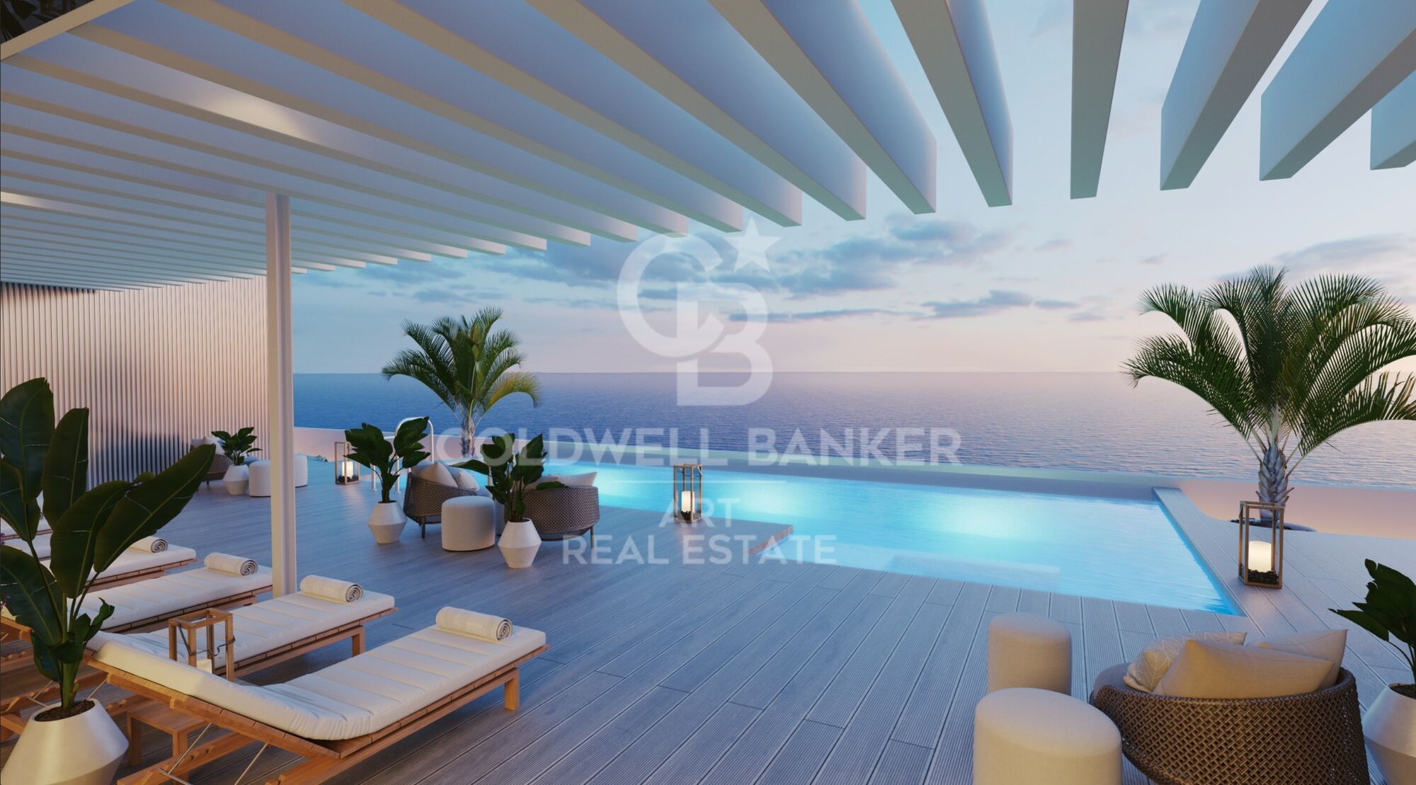 Apartamentos de lujo con vistas al mar en Málaga