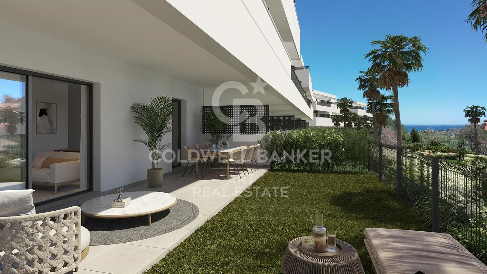 Áticos de lujo de obra nueva en Estepona