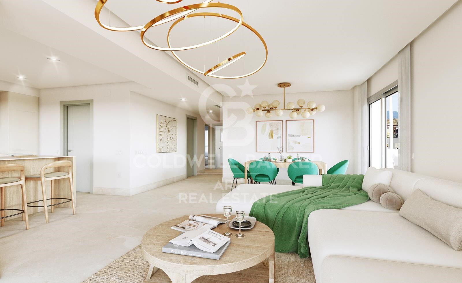 Exclusive first floor apartments with terraces in Benahavis