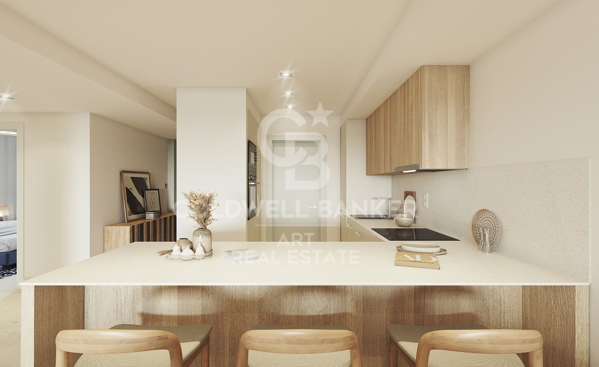 Exclusive first floor apartments with terraces in Benahavis