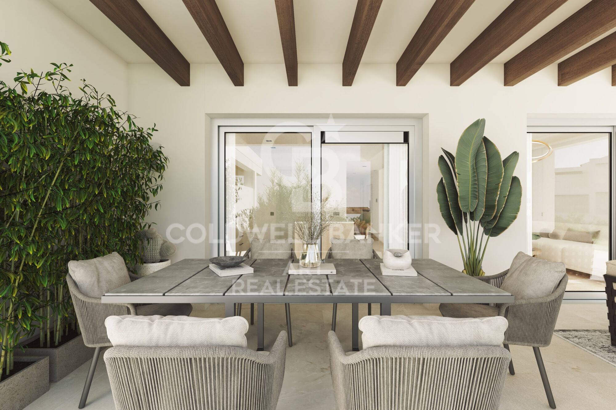 Exclusive first floor apartments with terraces in Benahavis