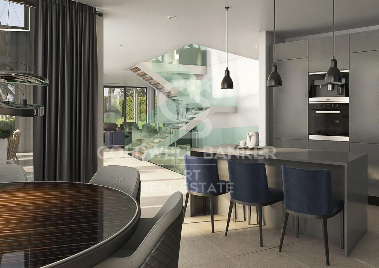 Exclusiva villa moderna con vistas al mar y la montaña, cerca de la playa, La Alcaídesa, Cádiz