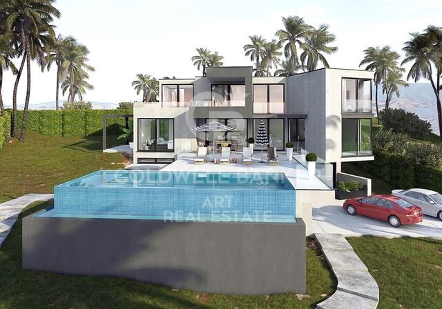 Exclusive modern villa with sea and mountain views, close to the beach, La Aldaidesa, Cádiz