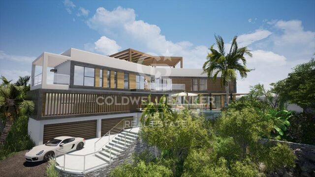 Außergewöhnliches Grundstück mit Südwest-Ausrichtung in El Rosario, Marbella