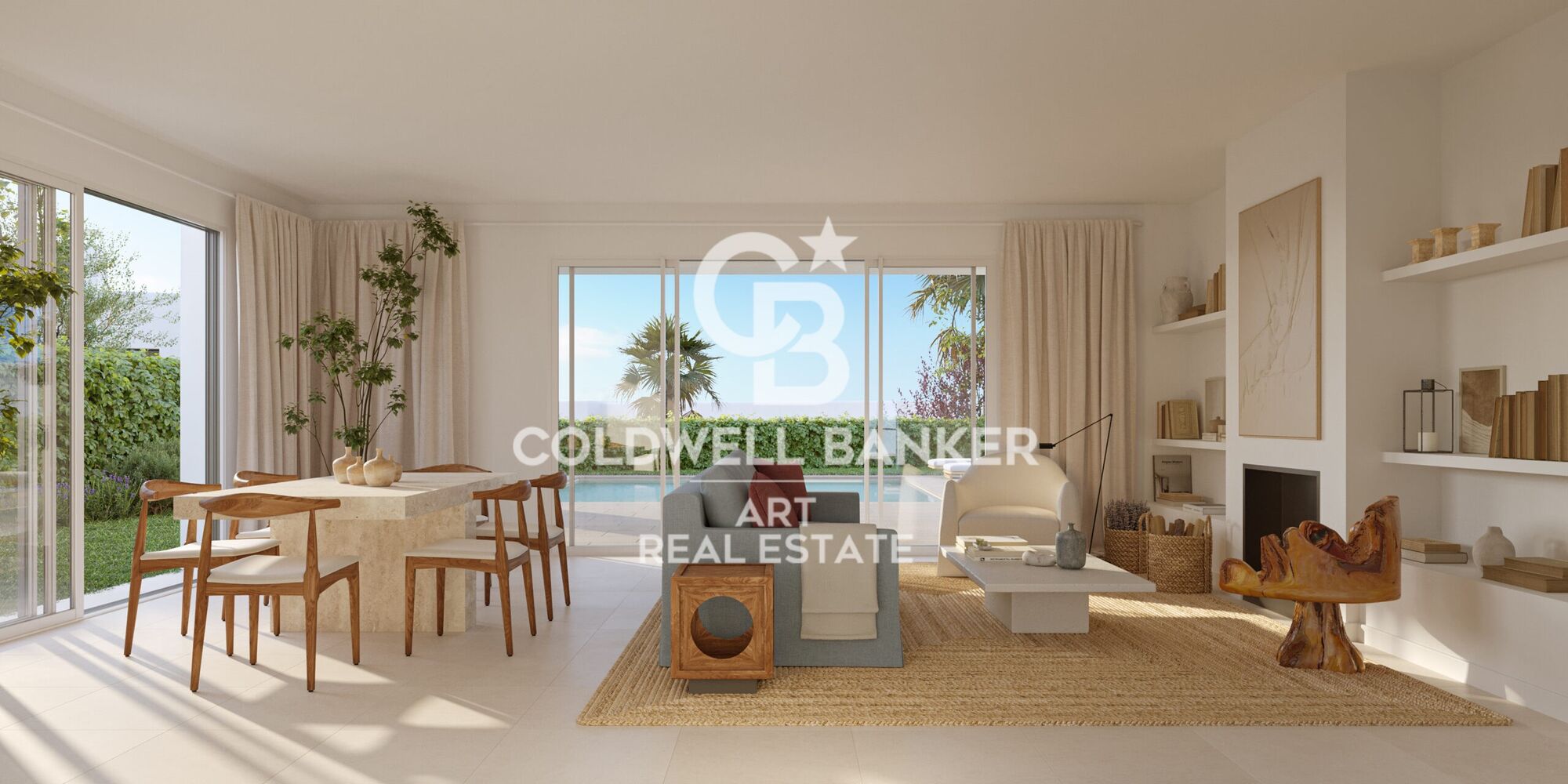 Casas de arquitectura contemporánea con 3 dormitorios en Sotogrande Alto