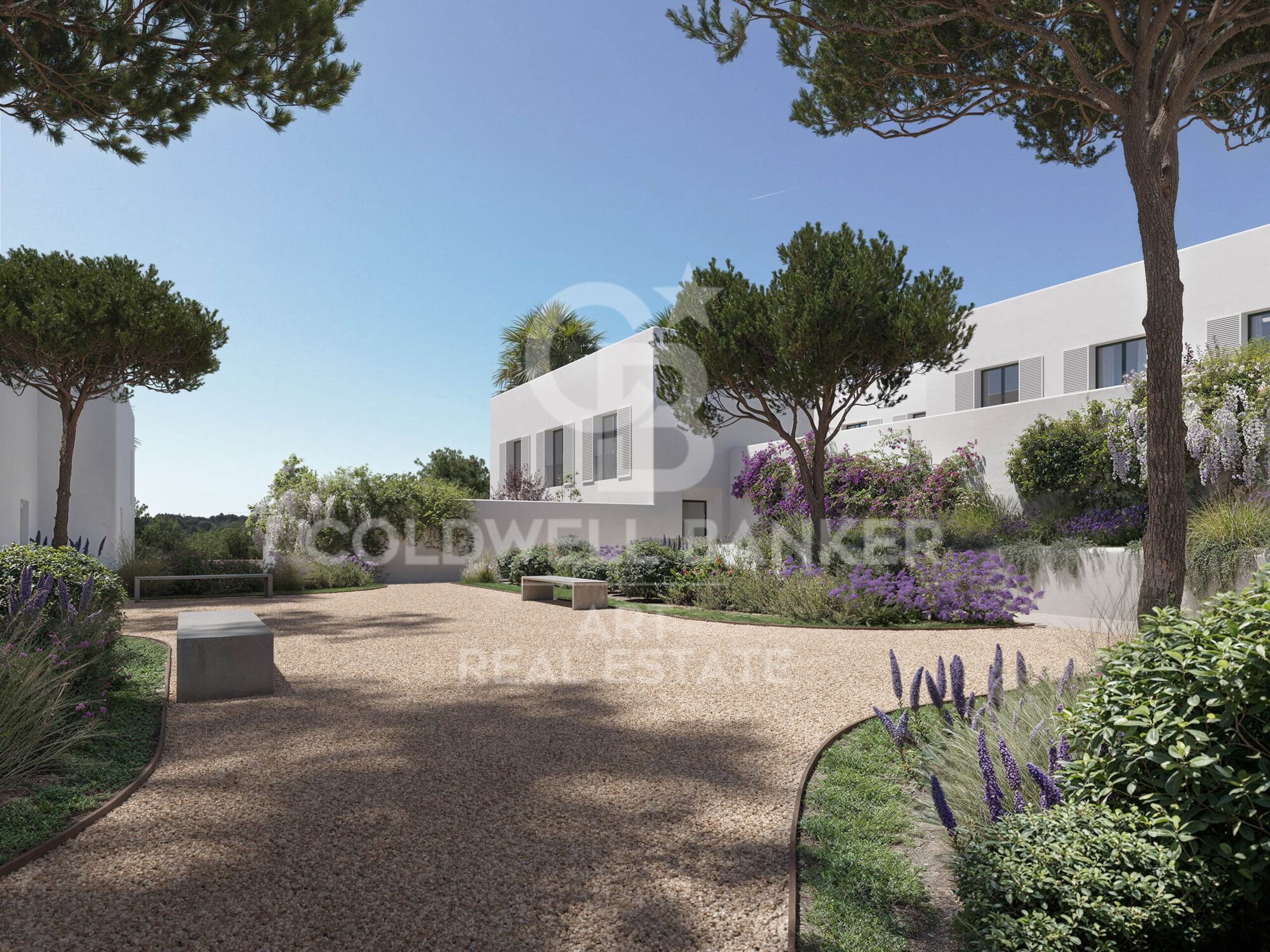 Architecture contemporaine Maisons de ville de 3 chambres à Sotogrande Alto