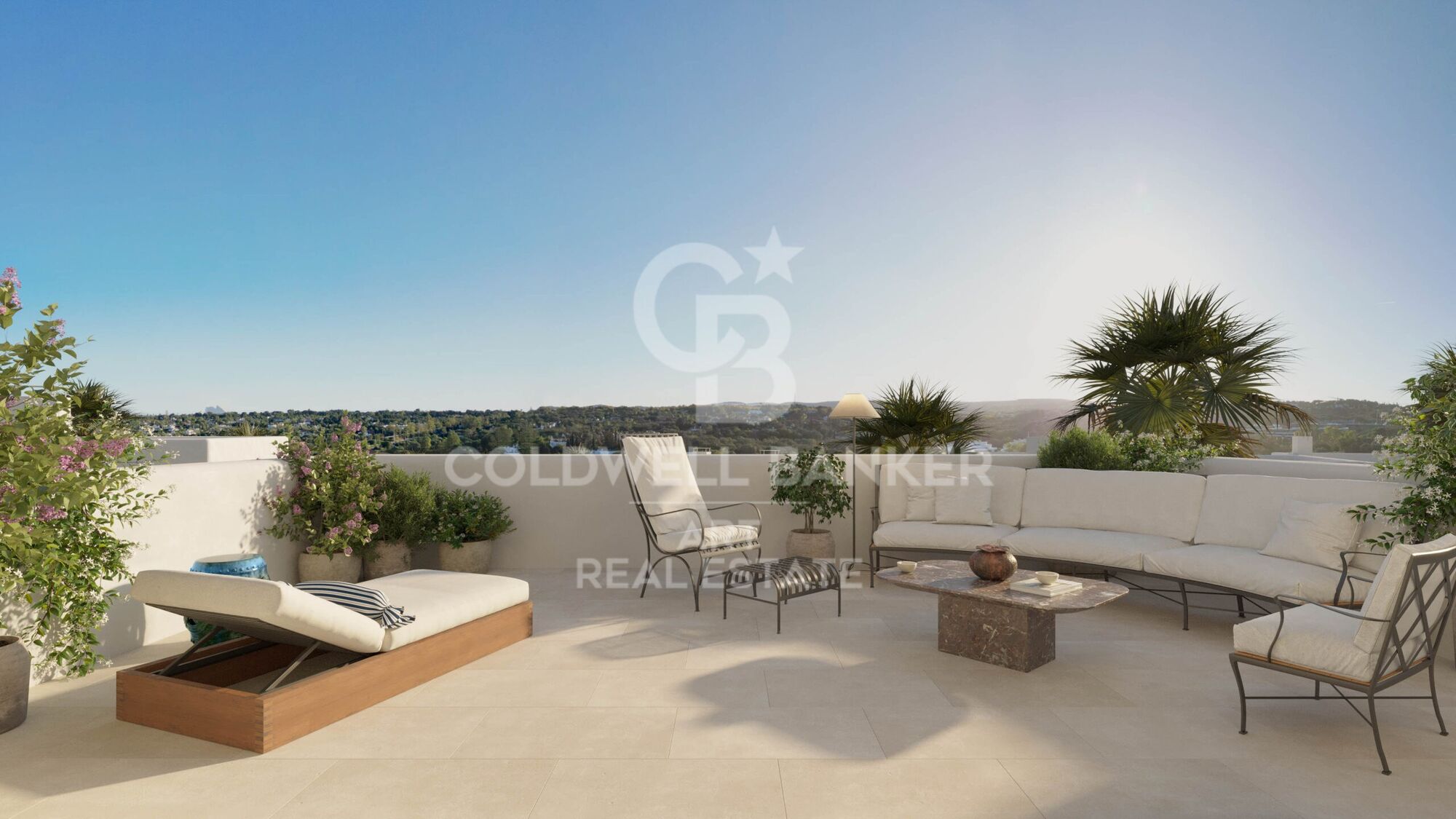 Gartenhäuser und Luxusvillen in Sotogrande Alto
