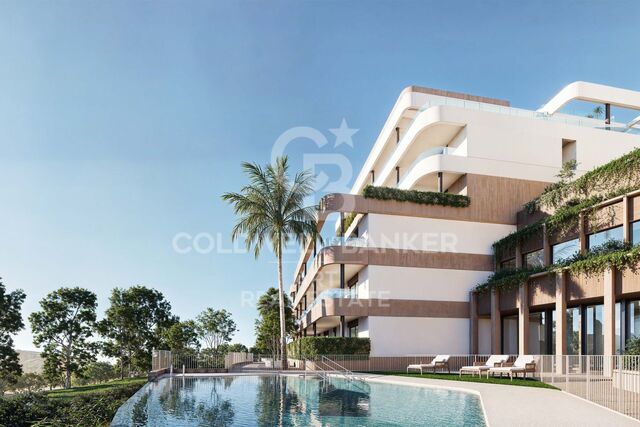 Apartments with one, two and three bedrooms in Estepona Golf