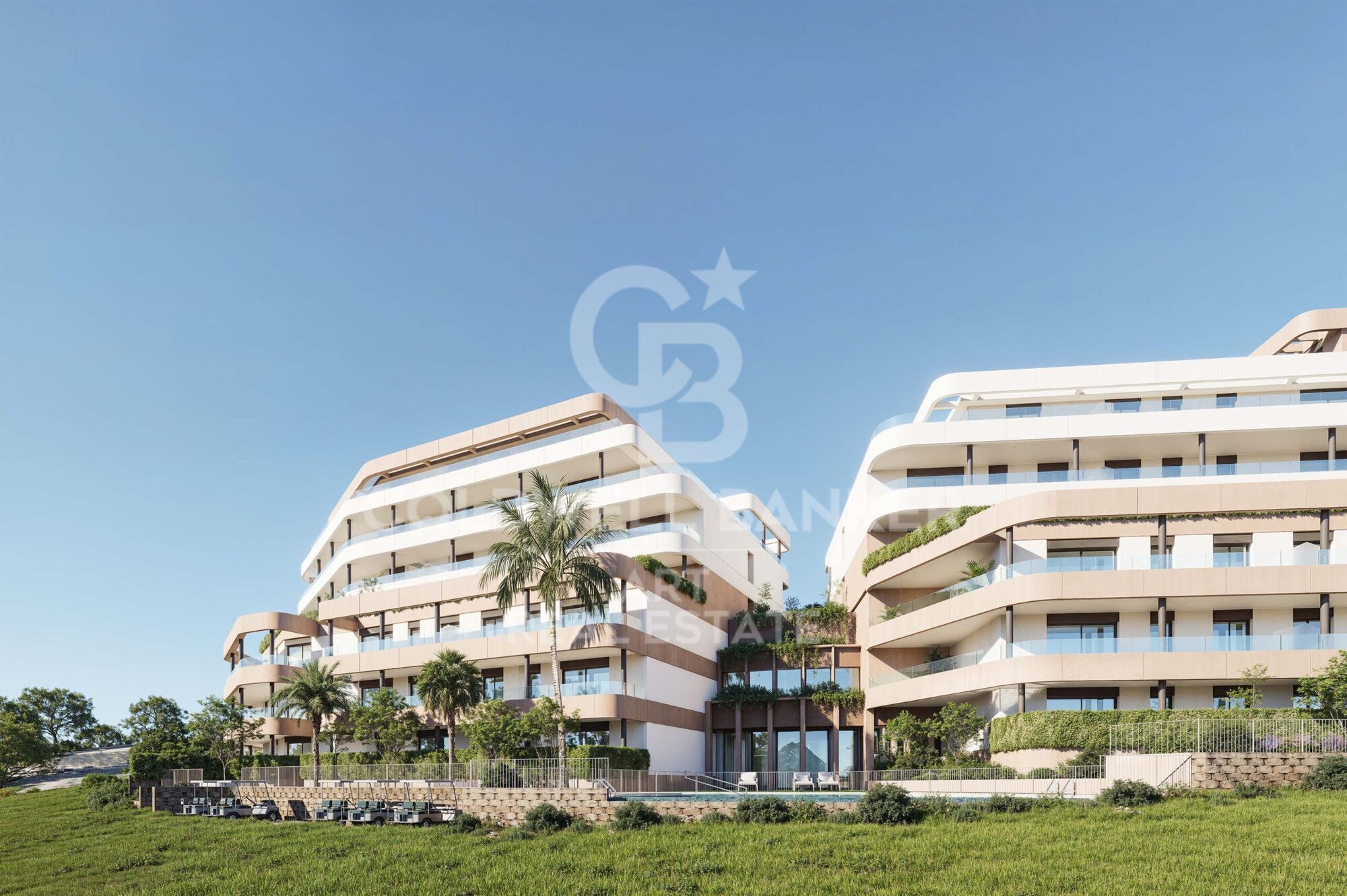 Apartamentos con uno, dos y tres dormitorios en Estepona Golf