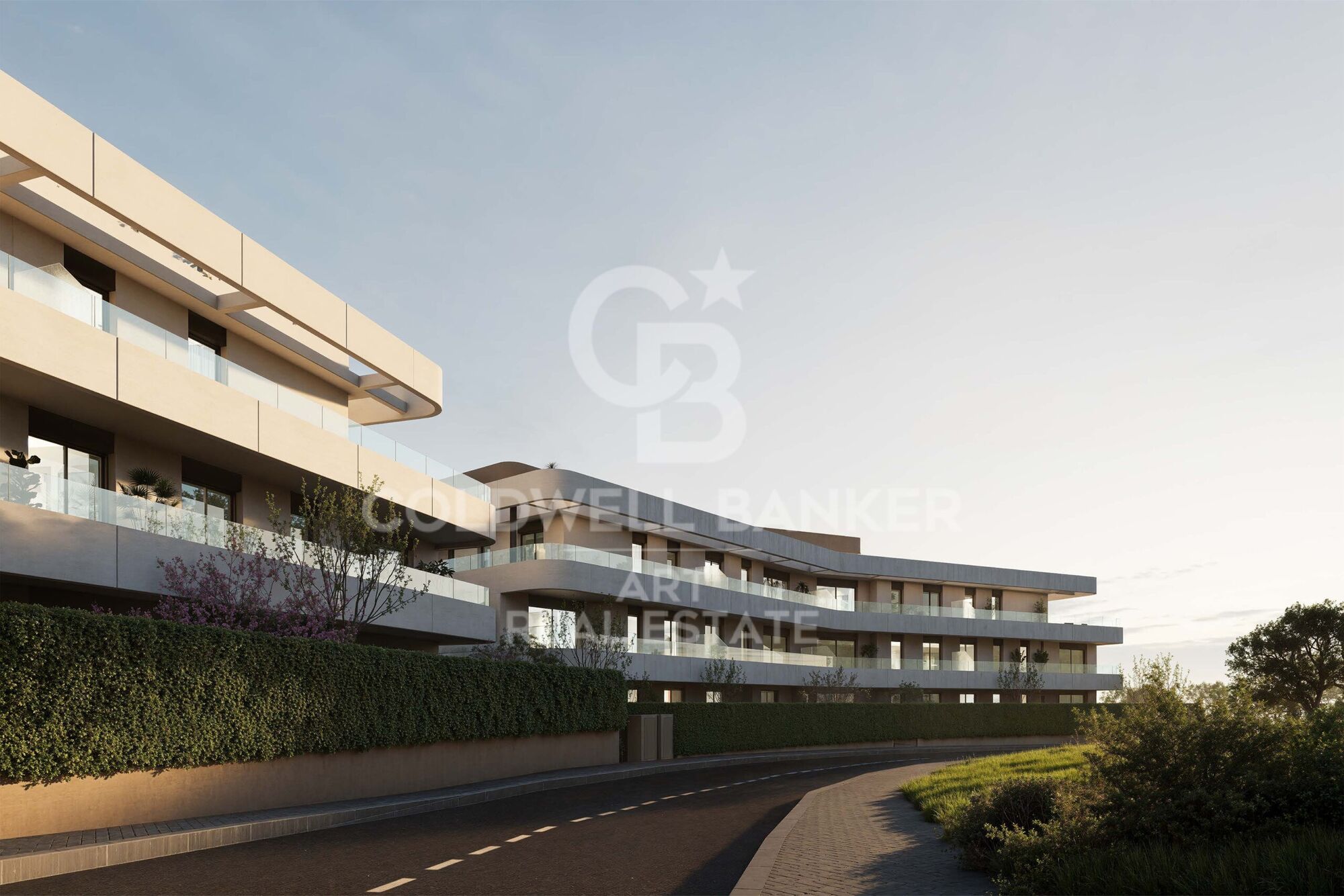 Apartments with one, two and three bedrooms in Estepona Golf