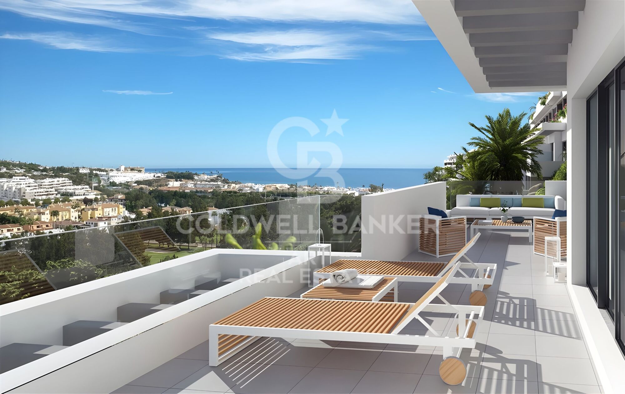 Luxus-Apartments mit einem, zwei und drei Schlafzimmern in La Cala de Mijas