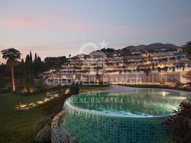 Apartamentos de 3 dormitorios con vistas al mar en Torremuelle, Benalmádena