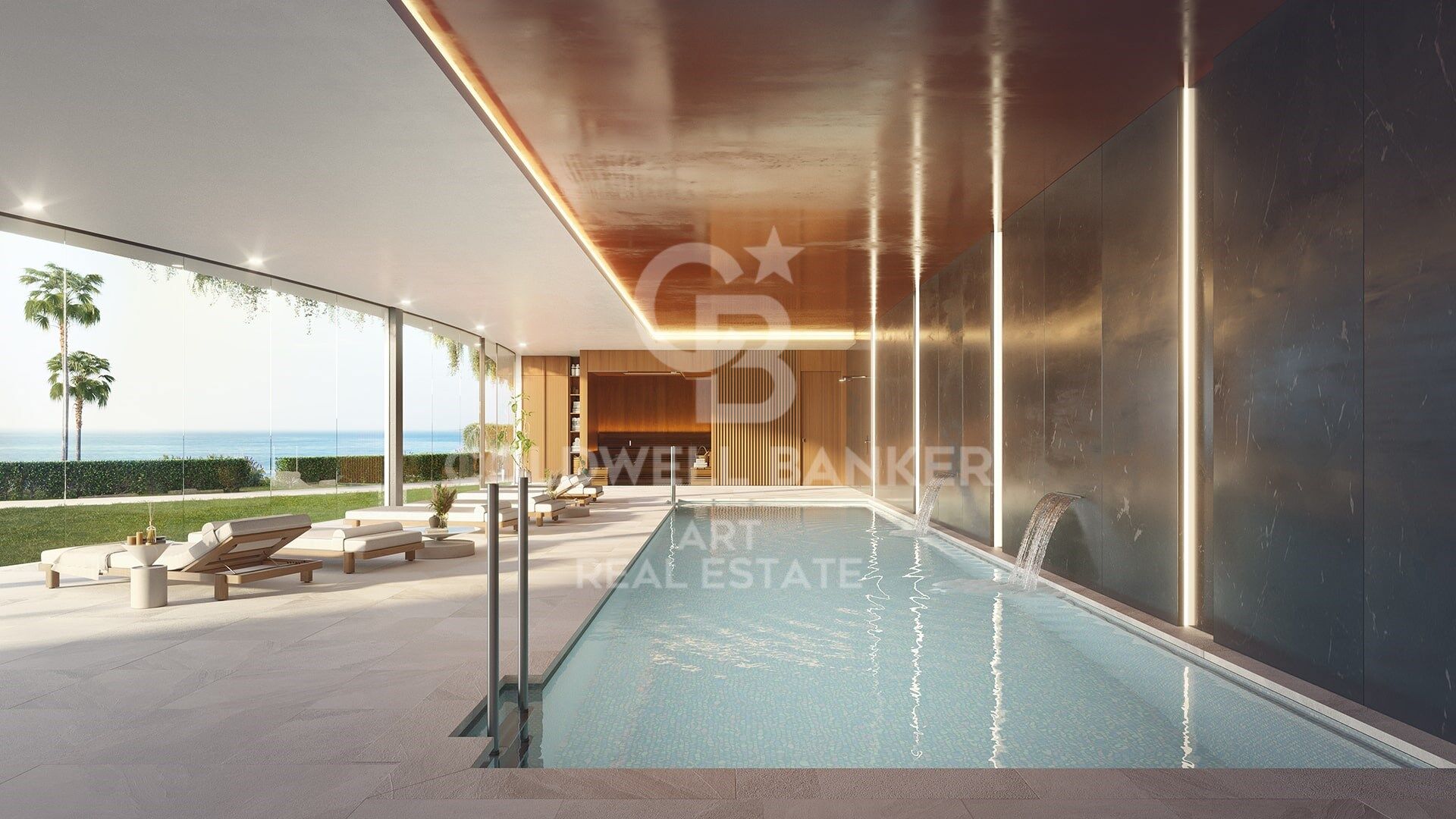 Apartamentos de 3 dormitorios con vistas al mar en Torremuelle, Benalmádena