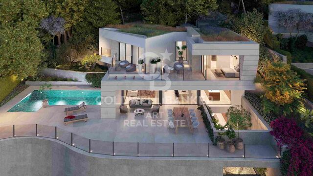 Villas modernas con 4-5 dormitorios con vistas al mar en Málaga Este