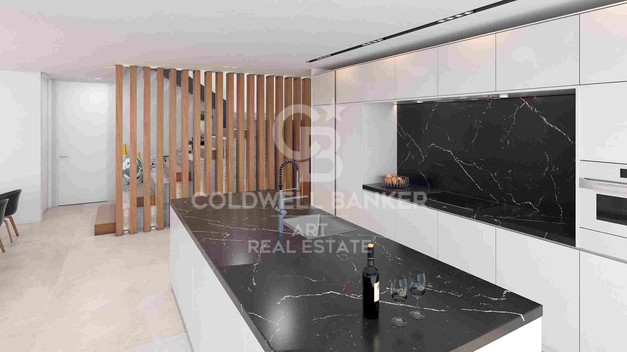 Villas modernas con 4-5 dormitorios con vistas al mar en Málaga Este