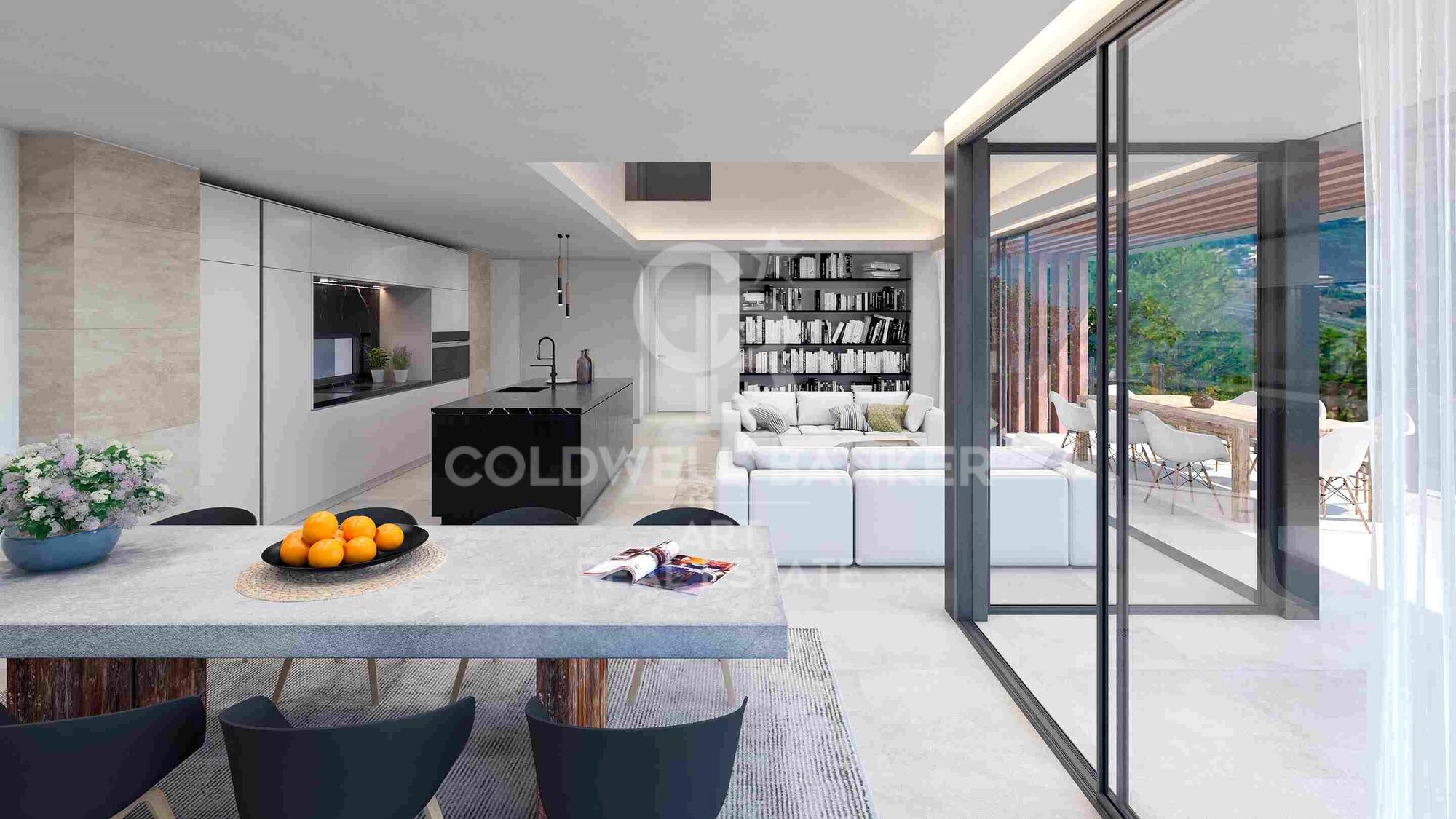 Villas modernas con 4-5 dormitorios con vistas al mar en Málaga Este