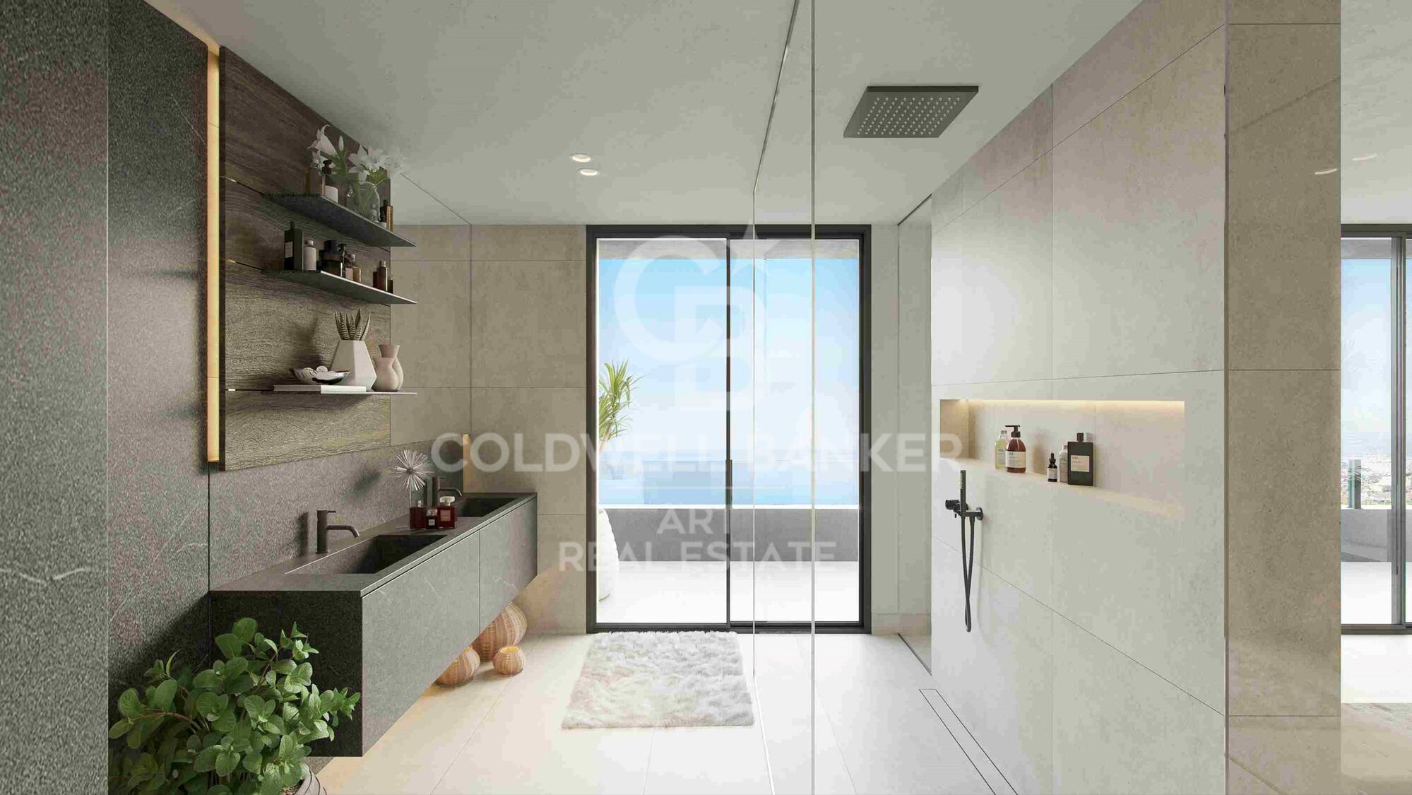 Villas modernas con 4-5 dormitorios con vistas al mar en Málaga Este