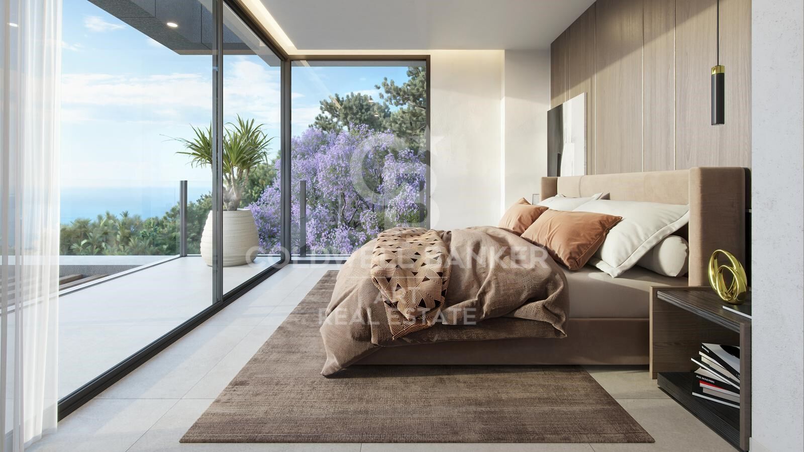 Modern 4-5 bedroom villas with sea views in East Málaga