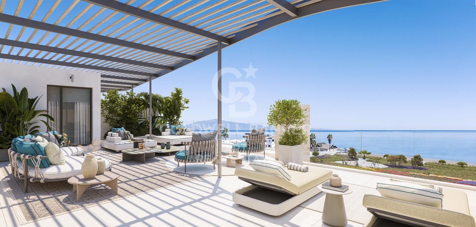 Apartamentos de lujo con vistas al mar en Estepona