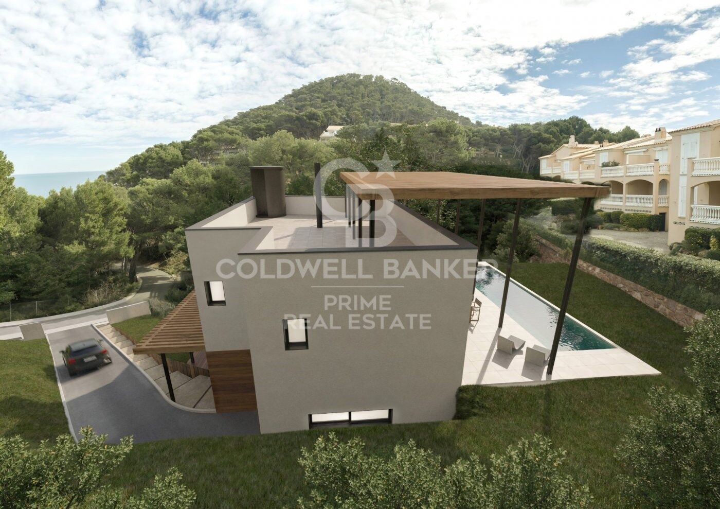 En venta nuevo proyecto con vistas al mar en Aiguafreda, Begur