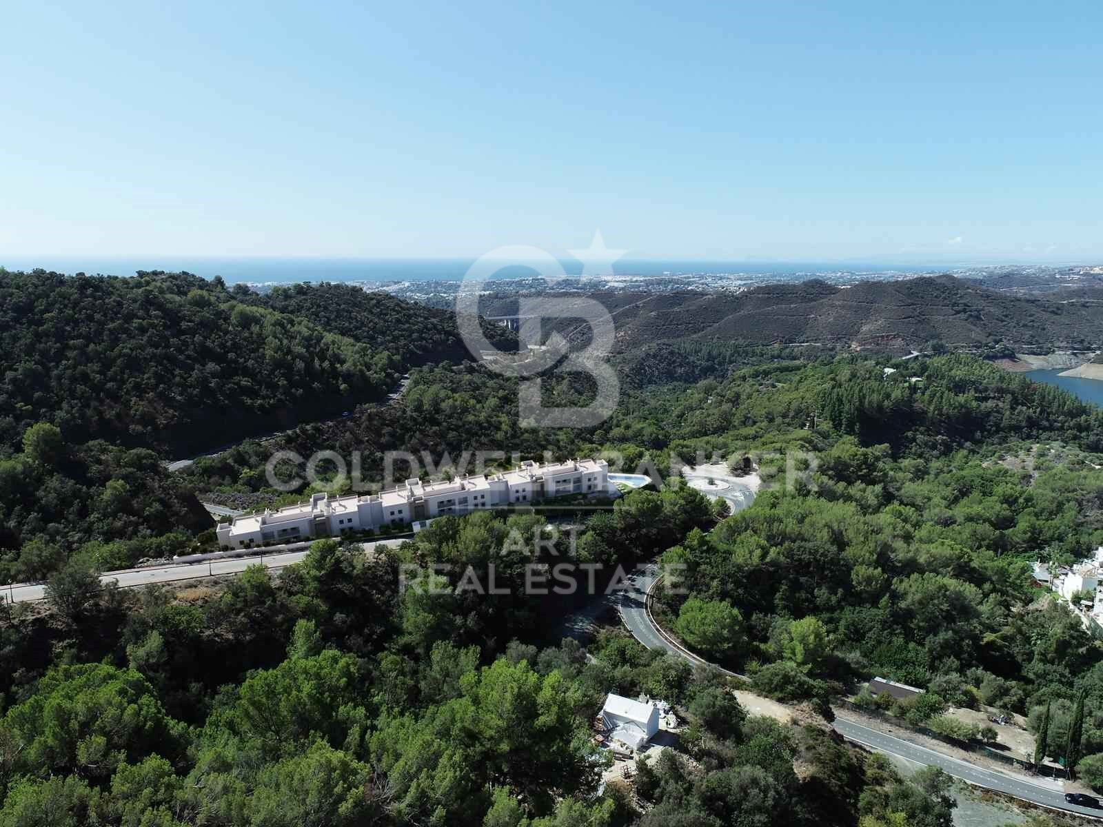 Increíbles apartamentos de obra nueva con vistas panorámicas en Istán