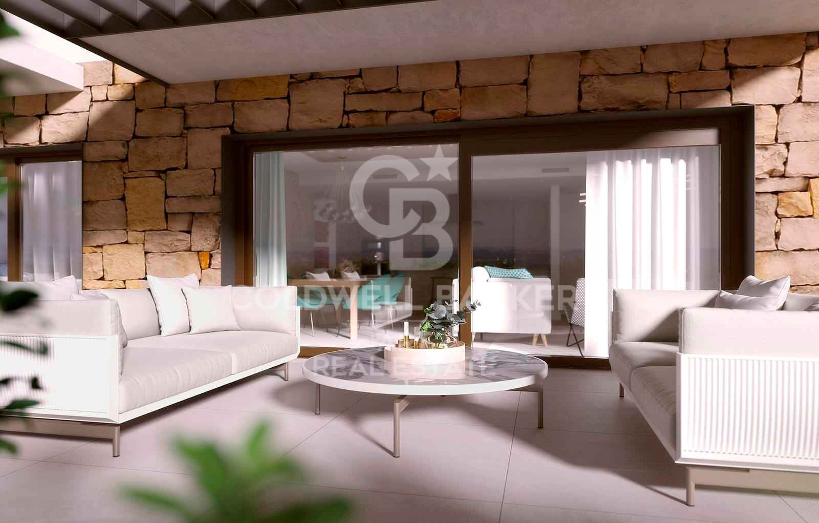 Increíbles apartamentos de obra nueva con vistas panorámicas en Istán