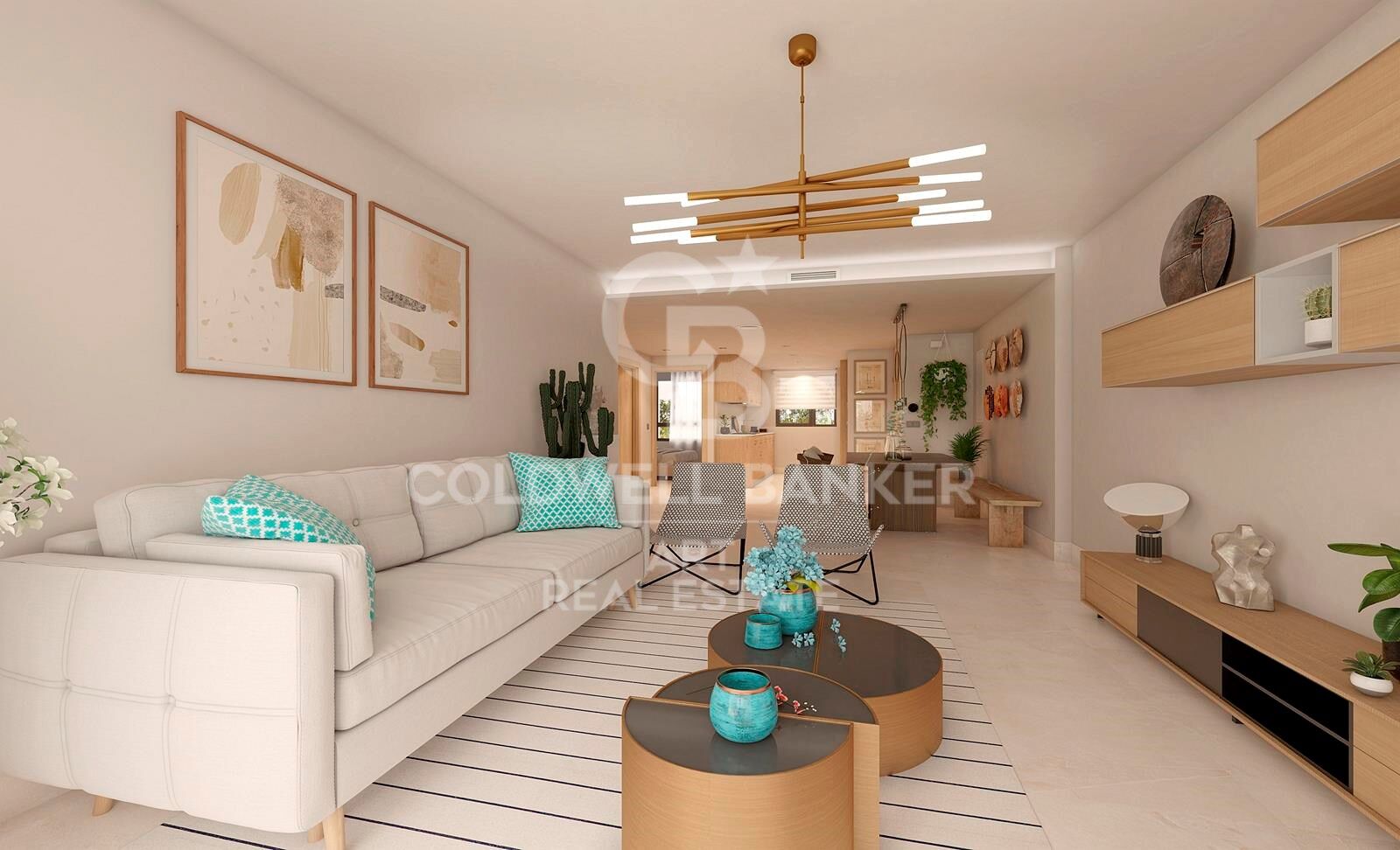 Apartamentos en un ambiente único de playa y golf en Casares Costa