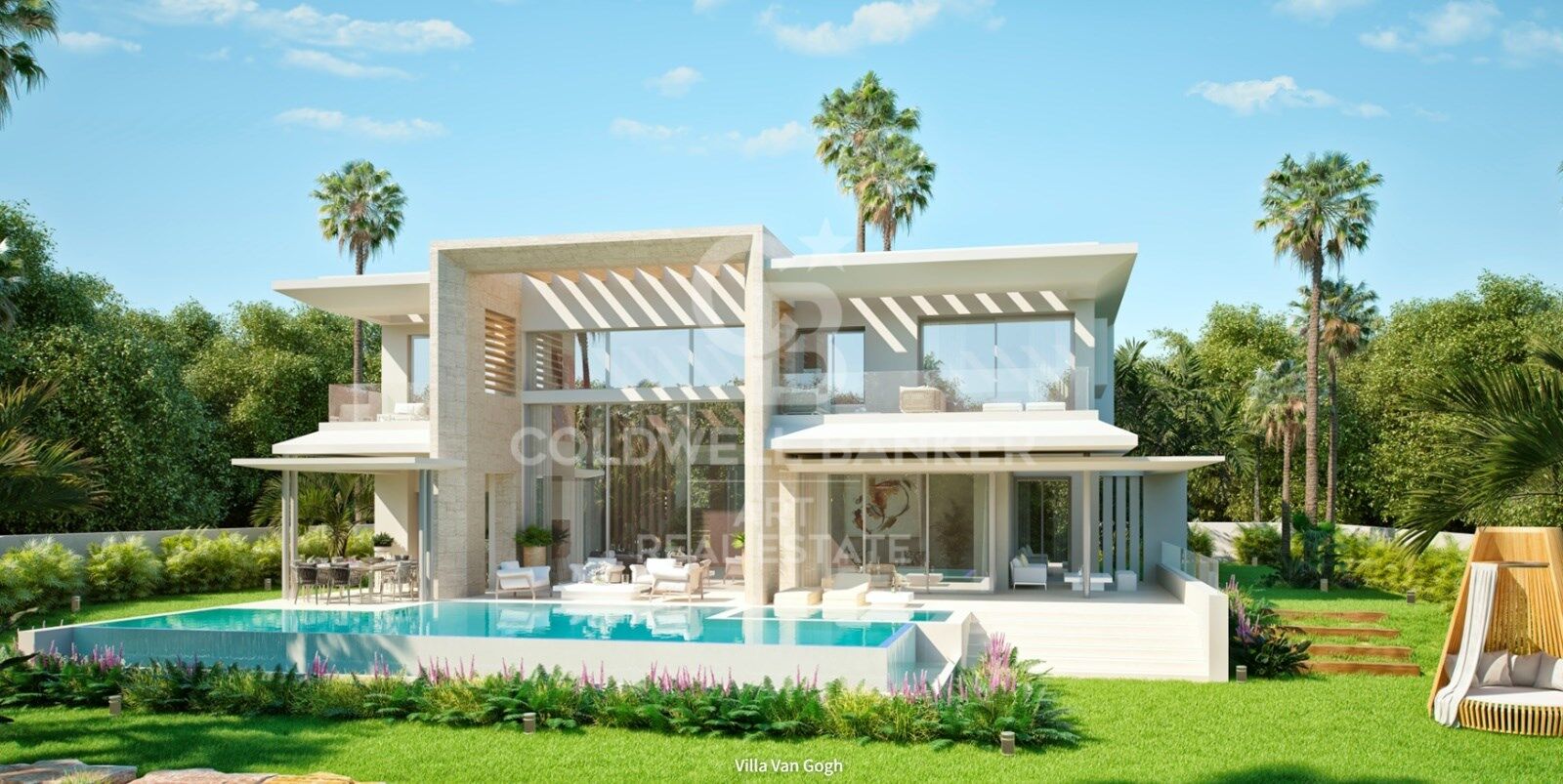 Exclusive modern villas in Palo Alto, ojén